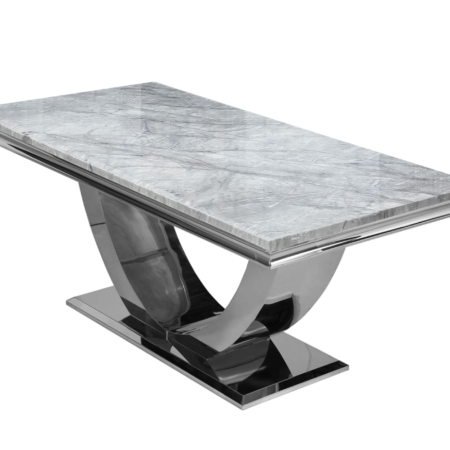 Ariel 1.6m Dining Table - Marble Dining Table
