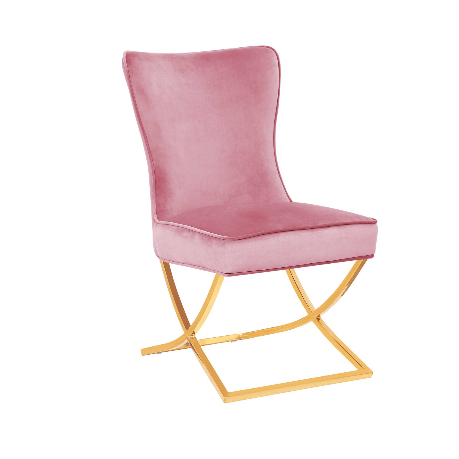 Gold Juliet Pink Chair