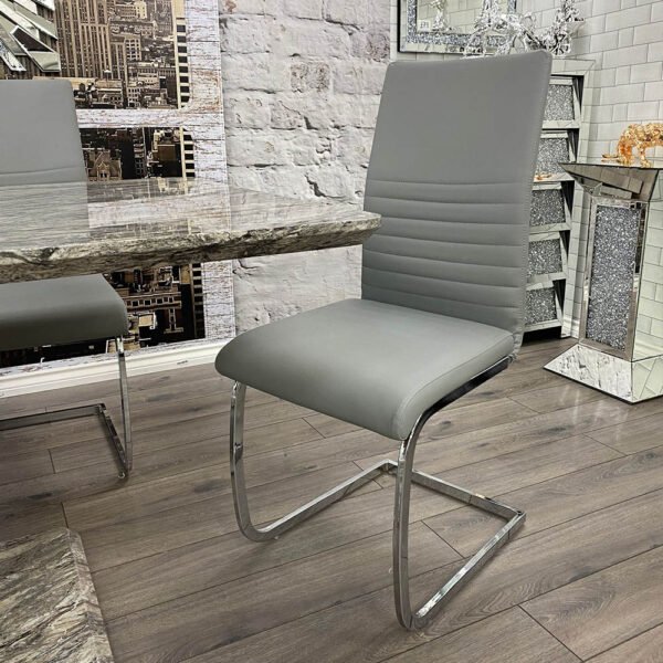 Alexa Grey Dining Chairs