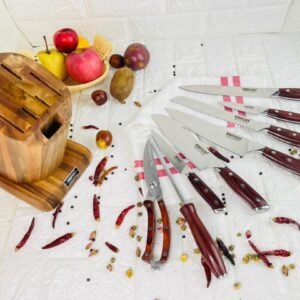8 Piece Knife Set with Storage Block